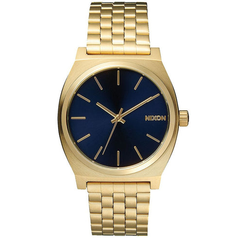 Nixon Time Teller - All Light Gold / Cobalt — montre