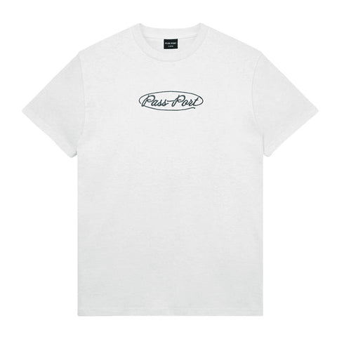 Passport Ovalit - White — t-shirt