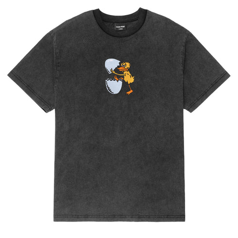 Passport Over It - Washed Black — t-shirt