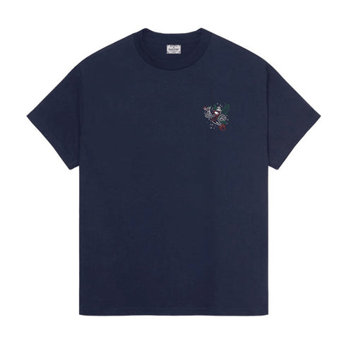 Passport X Evisen Karaoke Navy — t-shirt