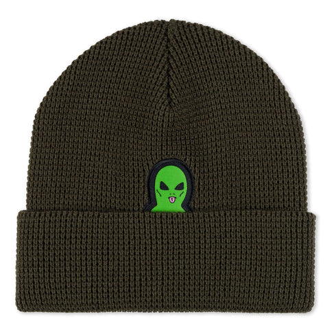 Ripndip Lord Alien Beanie Dark Olive — bonnet