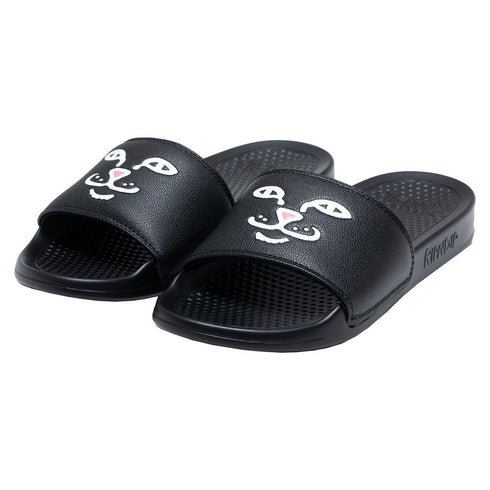 Ripndip Lord Jermal Face Slides Black — chaussures