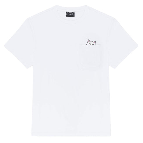 Ripndip Lord Nermal Pocket White — t-shirt