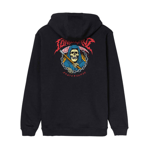 Santa Cruz Out Of Time Hood - Black — sweat à capuche