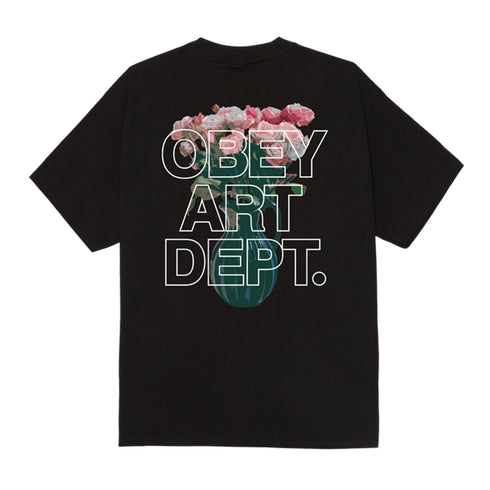 Obey Art Dept T-Shirt - Black