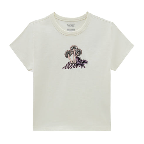 Vans Wm Dazed Mini Ss Tee Marshmallow — t-shirt