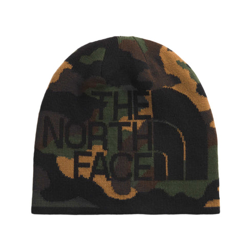 The North Face Reversible Highline Beanie - Tnf Black / Tnf Camo - Streetart.fr