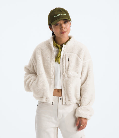 The North Face W' Extreme Pile 2 Fz Jacket - White — veste