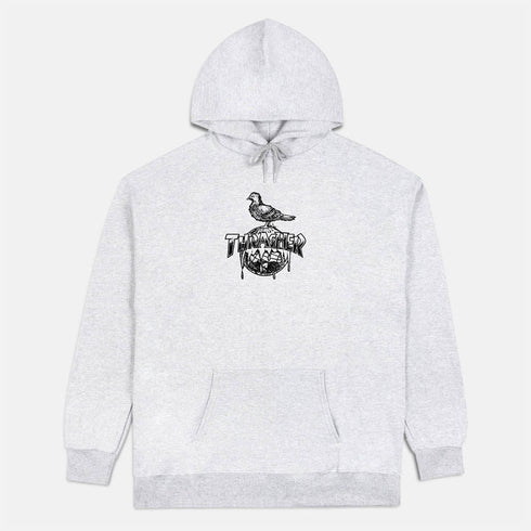 Thrasher X Antihero Cover The Earth - Ash Grey — sweat à capuche