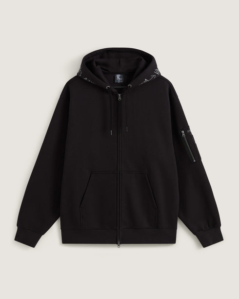 Vans X Atiba Cargo Hoodie -  Black - VN000ZYBBLK1