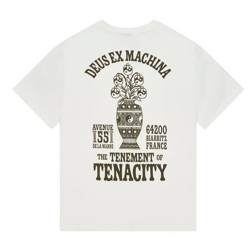 Deus Biarritz Ceramic T-Shirt - Vintage White