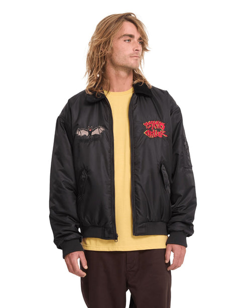Volcom Fa Ozzy Reversible Jacket - Black - Streetart.fr