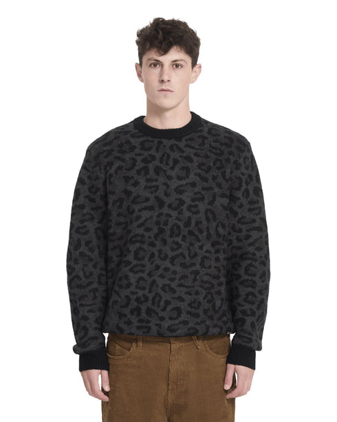 Volcom Leopold Sweater - Black - Streetart.fr
