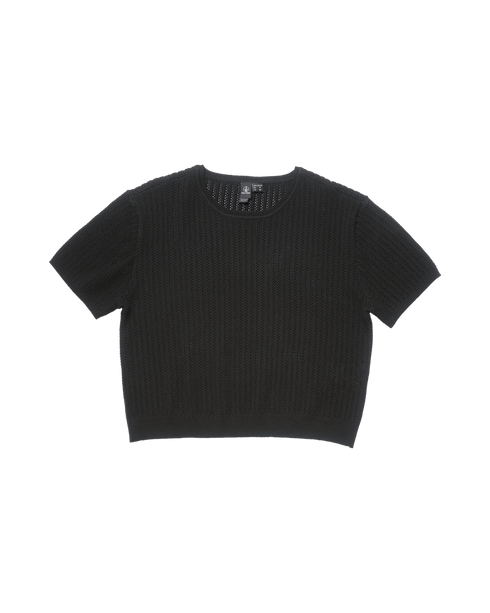 Volcom Womens Meshy Beach - Black — t-shirt