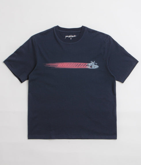 Yardsale Phantasy Trail - Navy — t-shirt