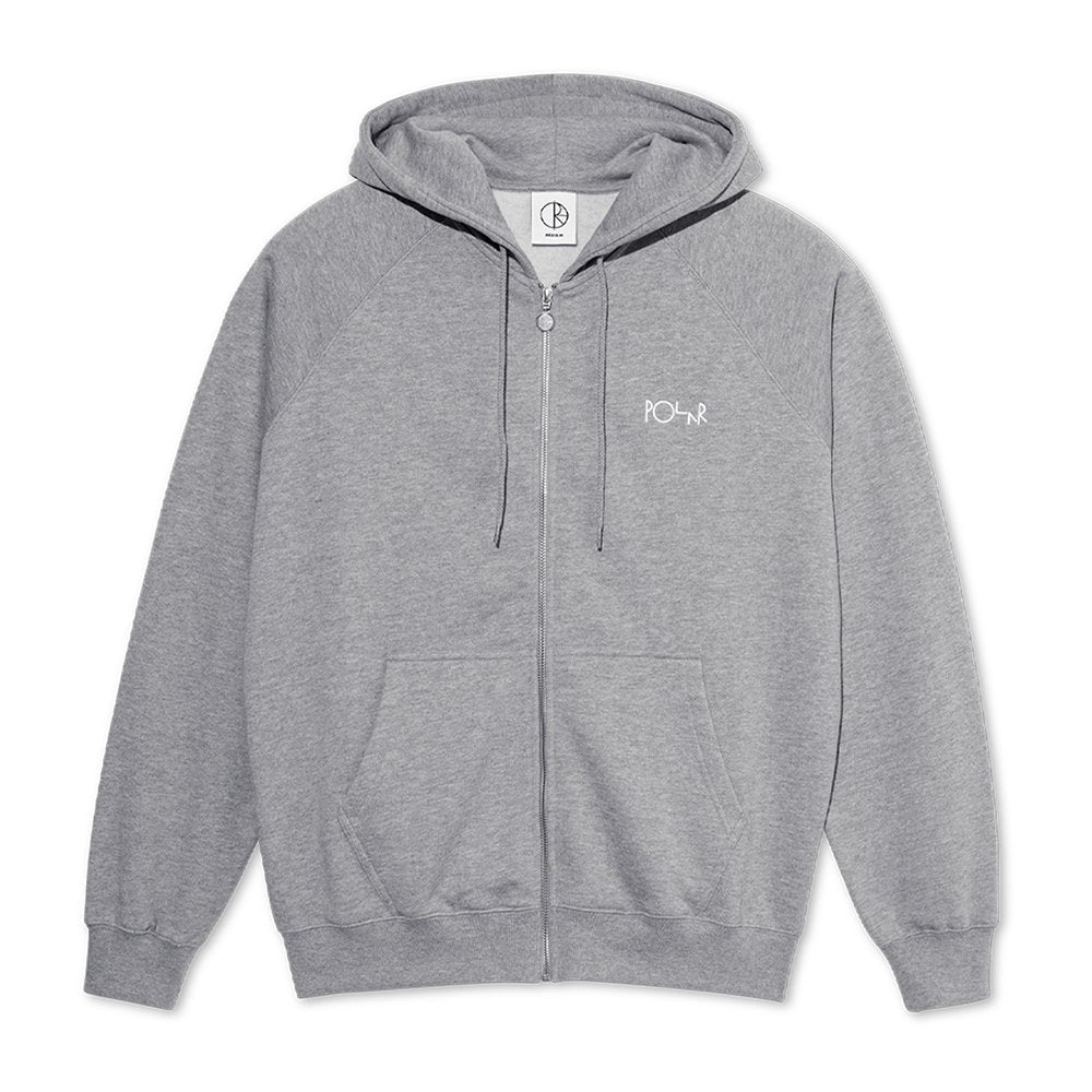 Polar Default Zip Hoodie Sweat Zip A Capuche Heather Grey